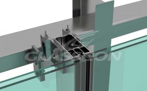Aluminum Curtain Walls - Unitized System - Glasscon